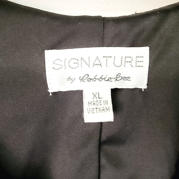 Vintage Signature By Robbie Bee Lace Tank Midi Dress XL WimsiGoth Y2K 90s Grunge - Picture 2 of 14